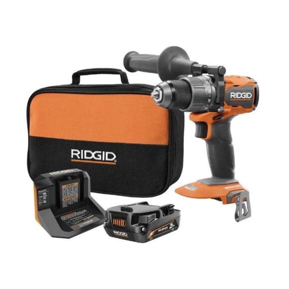 Other - RIDGID 18V Brushless Cordless 1/2 in Drill/Driver Kit with 2.0Ah, R86115K